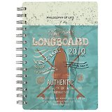 Тетрадь в клетку Longboard, 120 листов
