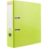 Папка архивная 70мм А4 "Neon" арочн.механизм, желтый