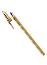 Ручка шариковая Bic, Cristal Shine, синяя 1 мм
