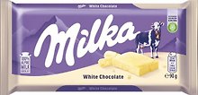 Шоколадная плитка плитка Milka White (Милка Вайт), 90г