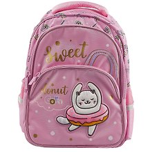 Рюкзак школьный «Sweet Cat», 3 отделения, 3 кармана, 41 см, полиэстер, Hatber