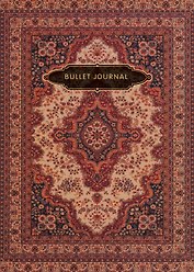 Книга для записей А5 120стр тчк. "Bullet Journal (ковер)"