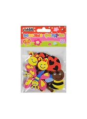 Набор для творчества Arte Nuevo  Веселые фигурки Фигурки-наклейки Насекомые из EVA DT-1017