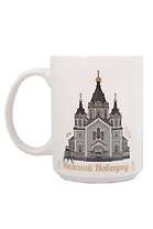 Кружка Нижний Новгород (фарфор) (500мл) (060-50-76-BL)
