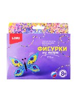 Набор для творчества LORI Фигурки из бисера Бабочка