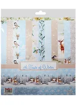 Набор бумаги для скрапбукинга Вкус Зимы (30,5х30,5 см) (SCB220611000) (6 двусторон. И 1 односторо