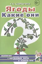 Ягоды. Какие они? Знакомство с окружающим миром и развитие речи