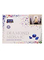 Алмазная мозаика MAZARI  Девушка-Ангел, 30х40 см (рама 33х43см)  ,1 дизайн, частичная выкладка, стразы разного размера