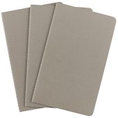 Записная книжка «Cahier Journal Pocket» А6, 32 листа, нелинованная, серая, 3 штуки, Moleskine - 2