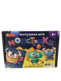 Настольная игра «Монстрики», Ranok-Creative