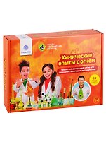 Набор для опытов intellectico Химические опыты с огнем.
