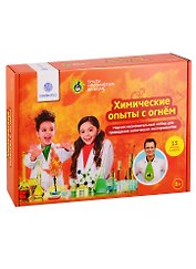 Набор для опытов intellectico Химические опыты с огнем.