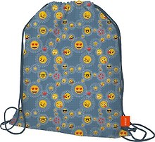 Мешок для сменной обуви «Emoji», 43X34см