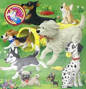 Пазл фигурный "Собачки"