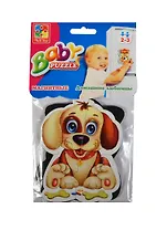 Мягкие магнитные Беби пазлы Домашние любимцы (VT3208-02) (2-3л.)