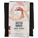 Маркеры 12цв "Skin tones", сумка-органайзер, Sketchmarker