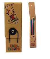 Карандаши цветные Recycled, 24 цвета