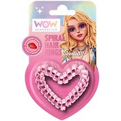 Ароматизированная резинка для волос розовая (Сердце) (WOW) (8х1х14) (WOW00091)