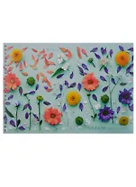 Альбом для рисования Unnika, "Нежный гербарий", А4, 40 листов, на гребне