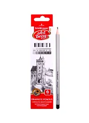 Карандаши Art Berry, чернографитные 6 штук