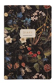Ежедневник недат. А5 128л "FLORA. ЛЕСНЫЕ ЯГОДЫ" иск.кожа, золотой срез, BrunoVisconti