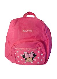 Рюкзак школьный "Minnie Mouse" 18*8*18см, розовый, Disney
