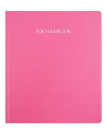 Книга для записей А4 72л тчк. "Розовый" 7БЦ, софт.тач