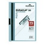 Папка «Original», А4, клип -пластик, на 30 листов, синяя, Durable