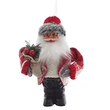Дед Мороз подвесной красный (10х3х13) (821852)