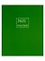 Книга для записей А5+ 96л кл. "Изумрудный мох" интеграл.перепл., матов.ламин., выб.лак - 0