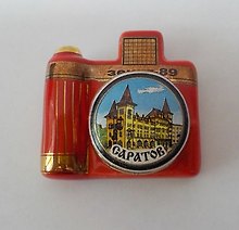 ЧГ:2679559 Магнит фарфоровый Фотоаппарат