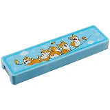 Пенал школьный "Веселые корги" 20*5,5*2,2см. пластмассовый