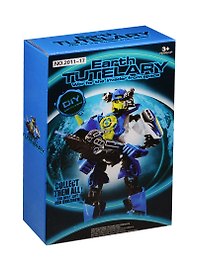 Робот-Конструктор Earth Tutelary в коробке синий (15-01842-2011-17-blue)