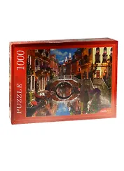 Пазл РЫЖИЙ КОТ 1000 эл. 68,5*48,5см. Канал в Венеции