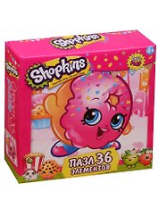 Пазл, Оригами, 36эл 212*212мм Shopkins Dlish Donut 02750