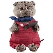 Игрушка мягкая Budi Basa, Басик в красном комбинезоне Ks22-066