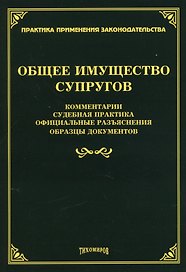Общее имущество супругов: комментарии, судебная практика, официальные разъяснения, образцы документов