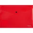 Папка-конверт А4 на кнопке "Fizzy Classic" непрозрачн.пластик, красный, Erich Krause - 0