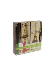 Набор подставок под кружку Париж (4шт) (CST-04-Effel) (10х10х0,4) Gift'n'Home