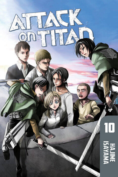 Обложка книги «Attack on Titan 10»