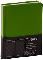 Ежедневник недатированный А6 136 листов "Optima" салатовый