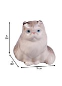 Статуэтка фарфор Персидский кот сидящий (6х4) (2269140) - 1