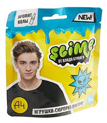 Игрушка-слайм «Синий», Crunch slime