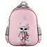 Ранец "Кошечка в пальто" 1 отделение, 27,5*37,5*14,5 см, 2 кармана - 1