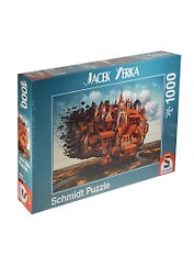 Паззл 1000 (59512) Город на крыле (Jacek Yerka) (коробка)