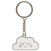 Брелок My lucky charm Облачко с закрытыми глазками (металл) (12-07150-8723489) - 0