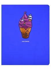 Тетрадь в клетку Listoff, "Total Blue. My summer", 48 листов, в ассортименте