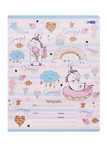Тетрадь в клетку BG, Unicorn, 12 листов, в ассортименте