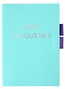 Ежедневник недатированный «Colour. No 1» А5, мятный, 136 листов, экокожа, Listoff