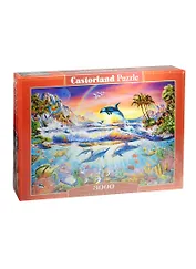 Пазлы 3000 C-300396 Райская бухта (92х68см) (коробка) (Castorland)